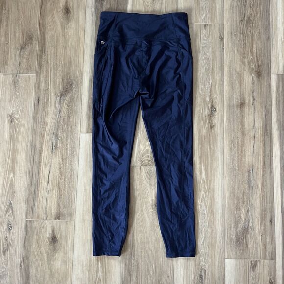 Fabletics Oasis PureLuxe High Waisted Shine Fabric 7/8 Legging Pants Sz Medium - Picture 6 of 7